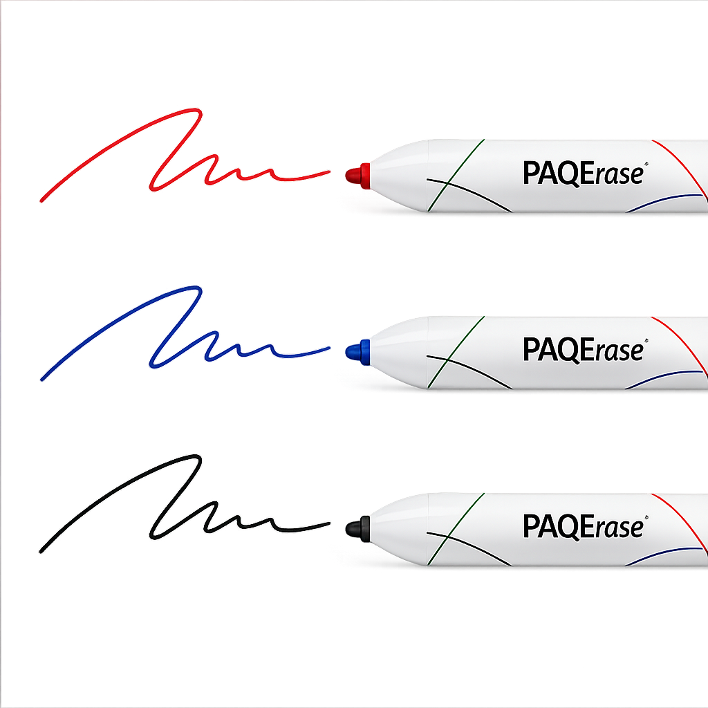 PAQERASE™ 3-in-1 Whiteboard Marker