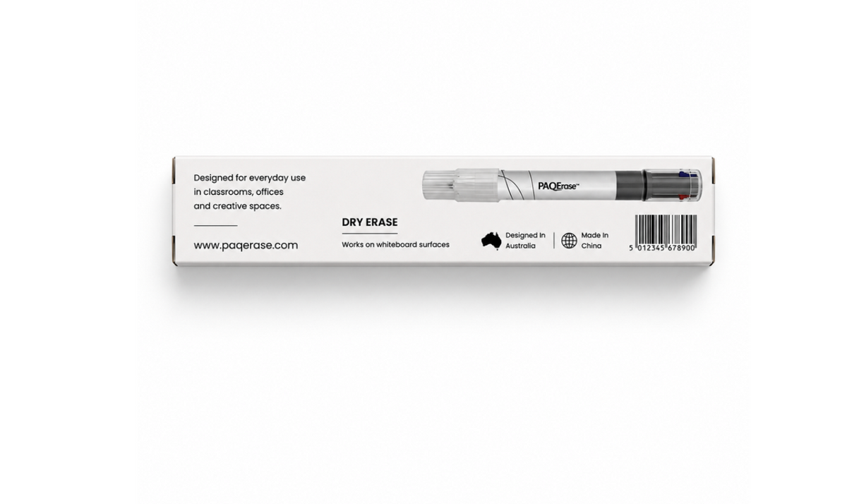 PAQERASE™ 3-in-1 Whiteboard Marker